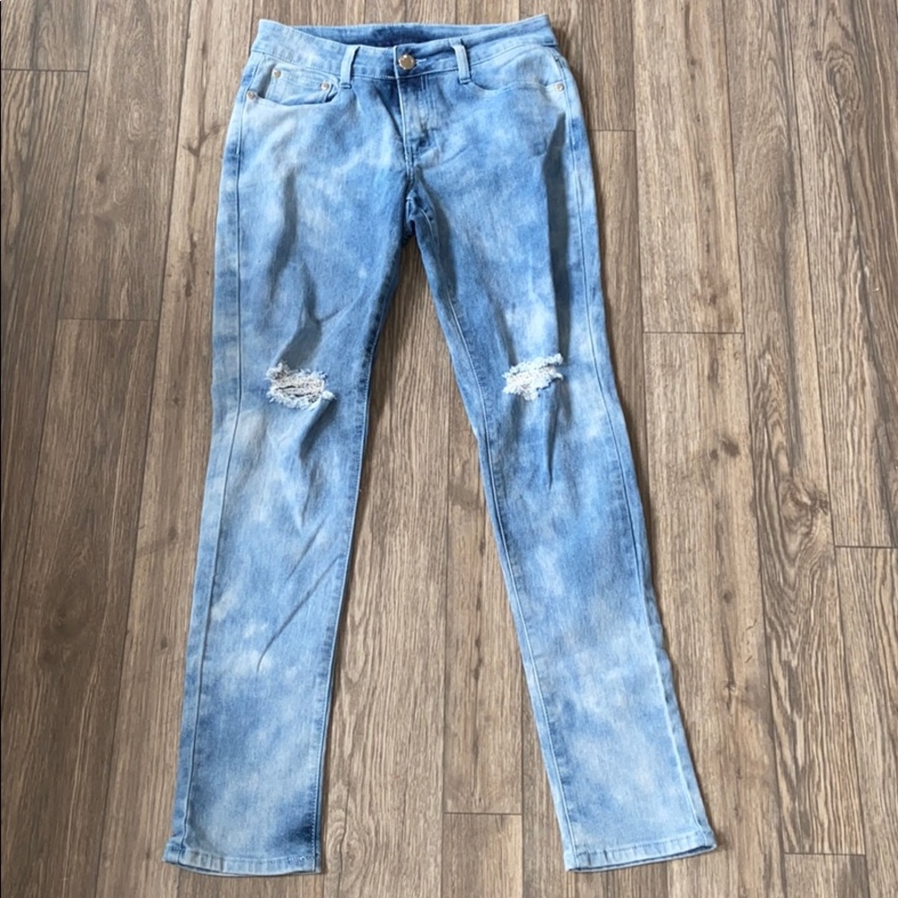 Stone wash jeans